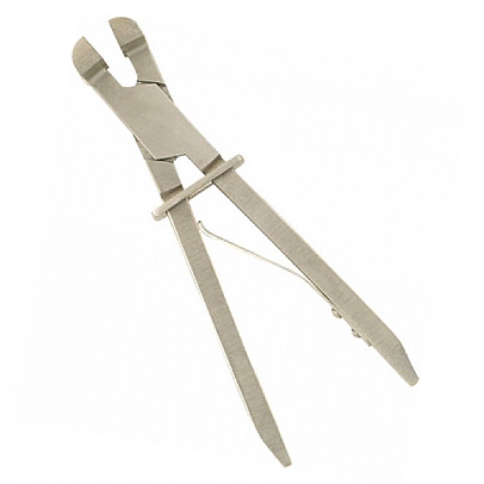 SLIDING PLIER WITH SPRING & RING, 6.5"